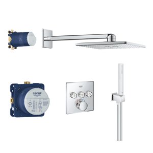 Grohe Grohtherm SmartControl Perfect - Sprchový set s termostatem pod omítku, 310 mm, 2 proudy, chrom 34706000