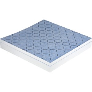 Geberit Příslušenství - Sprchová deska 1000x1000 mm, umožňující obložení, se spádem do V 154.253.00.1