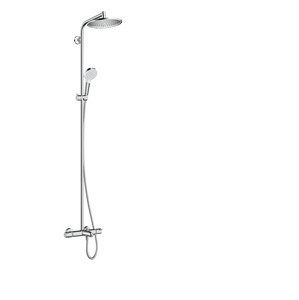 Hansgrohe Crometta - Termostatická vanová baterie Showerpipe S 240, chrom 27320000