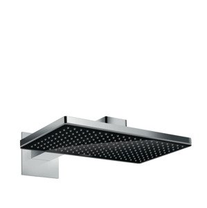 Hansgrohe Rainmaker Select - Hlavová sprcha 460, 1 proud, rameno 460 mm, černá/chrom 24003600