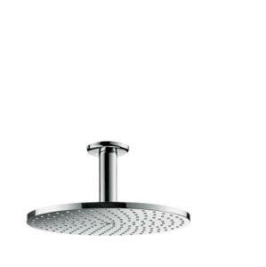 Hansgrohe Raindance S - Hlavová sprcha PowderRain 240, s přívodem od stropu 100 mm, chrom 27620000