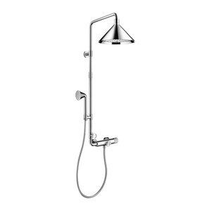 Axor Showers/Front - Showerpipe s termostatem a horní sprchou 240 2jet, chrom 26020000