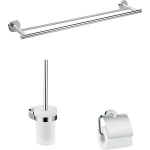 Hansgrohe Logis Universal - Sada doplňků do koupelny, chrom 41727000