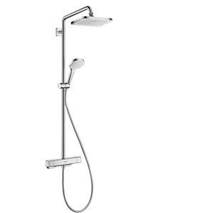 Hansgrohe Croma - Sprchový set Showerpipe s termostatem, 1jet, chrom 27630000