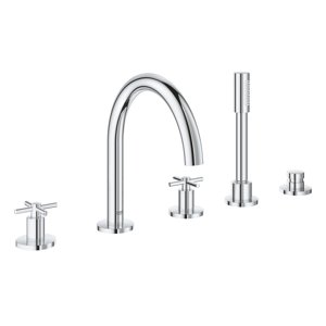 Grohe Atrio - Vanová baterie, 5-otvorová instalace, chrom 19923003