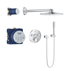 Grohe Grohtherm SmartControl Perfect - Sprchový set 310 s termostatem pod omítku, 2 proudy, chrom 34705000