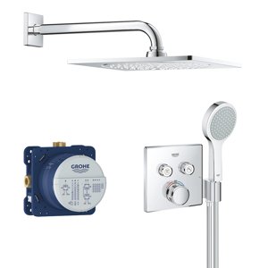 Grohe Grohtherm SmartControl - Sprchový set Perfect s podomítkovým termostatem, 2 proudy, chrom 34742000