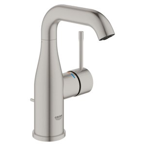 Grohe Essence - Umyvadlová baterie s výpustí, supersteel 23462DC1