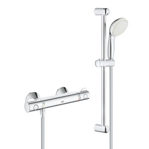 Grohe Grohtherm 800 - Sprchový set s termostatem, 2 proudy, chrom 34565001