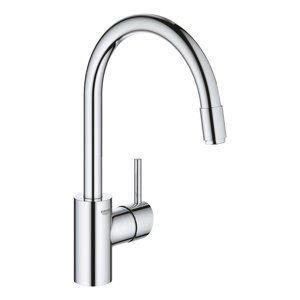 Grohe Concetto - Dřezová baterie s výsuvnou sprškou, chrom 32663003