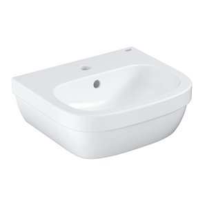 Grohe Euro Ceramic - Umývátko s přepadem, 450x400 mm, PureGuard, alpská bílá 3932400H