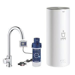 Grohe Red - Dřezový ventil Mono s ohřevem vody a filtrací, zásobník L, chrom 30080001