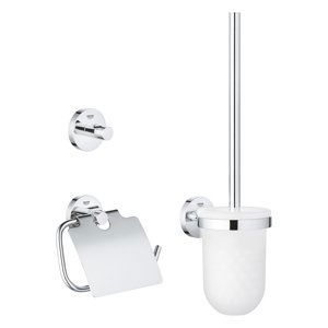 Grohe Essentials - Sada doplňků pro toaletu 3 v 1, chrom 40407001