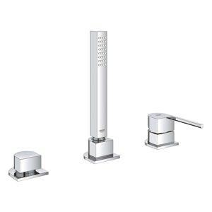 Grohe Plus - Baterie na okraj vany, 3-otvorová instalace, chrom 23845003