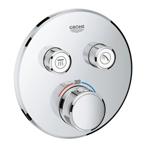 Grohe Grohtherm SmartControl - Termostatická sprchová baterie pod omítku, 2 ventily, chrom 29119000