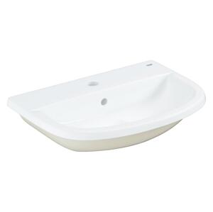 Grohe Bau Ceramic - Umyvadlo nábytkové 560x400 mm, s přepadem, otvor pro baterii, alpská bílá 39422000