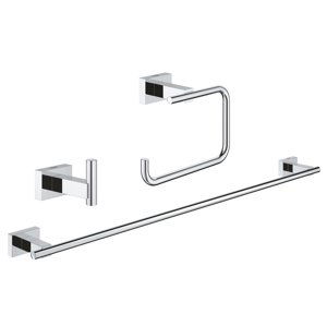 Grohe Essentials Cube - Sada doplňků, chrom 40777001