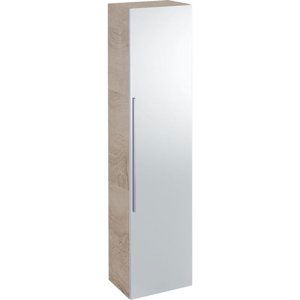 Geberit iCon - Skříňka vysoká 1500x360 mm se zrcadlem, přírodní dub 841152000