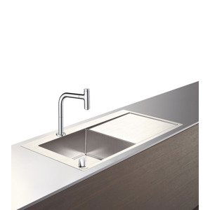 Hansgrohe Dřezy - Set dřezu a baterie C71-F450-12, chrom 43230000