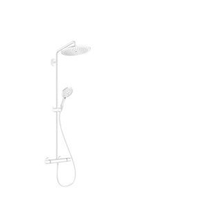 Hansgrohe Croma Select S - Sprchový set Showerpipe 280 s termostatem, EcoSmart, matná bílá 26891700