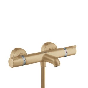 Hansgrohe Ecostat Comfort - Termostatická vanová baterie, kartáčovaný bronz 13114140