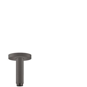 Hansgrohe Příslušenství - Přívod od stropu S 100 mm, kartáčovaný černý chrom 27393340