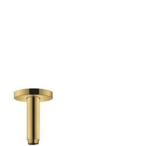 Hansgrohe Příslušenství - Přívod od stropu S 100 mm, leštěný vzhled zlata 27393990