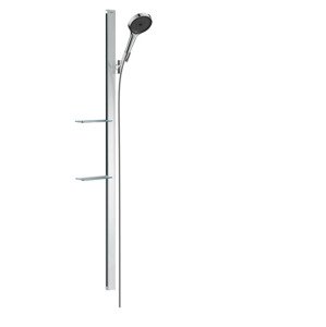 Hansgrohe Rainfinity - Sada sprchové hlavice 130, 3jet, tyče 1500 mm a hadice, EcoSmart, chrom 27674000