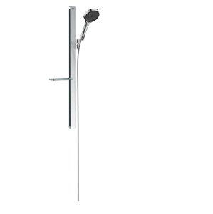 Hansgrohe Rainfinity - Sada sprchové hlavice 130, 3jet, tyče 900 mm a hadice, EcoSmart, chrom 27672000