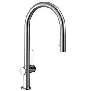 Hansgrohe M54 - Dřezová baterie Talis s výsuvnou sprškou, EcoSmart, chrom 72842000