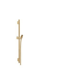 Hansgrohe Unica'S - Sprchová tyč 650 mm se sprchovou hadicí, kartáčovaný bronz 28632140