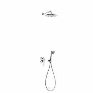 Tres Seleccion - Podomítkový jednopákový sprchový set FLAT 20418002
