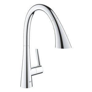 Grohe Zedra - Dřezová baterie s výsuvnou sprškou, chrom 32294002