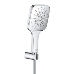 Grohe Rainshower SmartActive Cube - Sada sprchové hlavice 130 9,5 l/min, 3 proudy, držáku a hadice, chrom 26589000