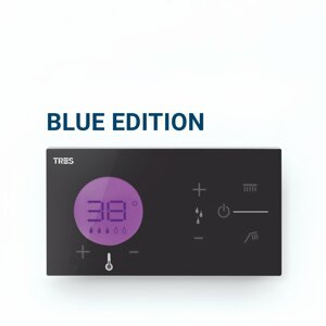 TRES EXCLUSIVE - Zapuštěné elektronické termostatické ovládání Shower Technology Blue Edition 49288299