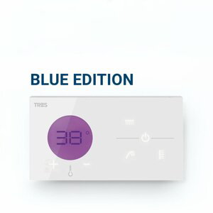 TRES EXCLUSIVE - Zapuštěné elektronické termostatické ovládání Shower Technology Blue Edition 49286398