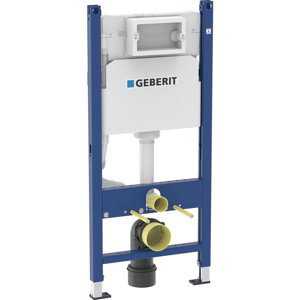 Geberit Duofix - Montážní prvek Basic pro závěsné WC, 112 cm, splachovací nádržka pod omítku Delta 12 cm 111.153.00.1