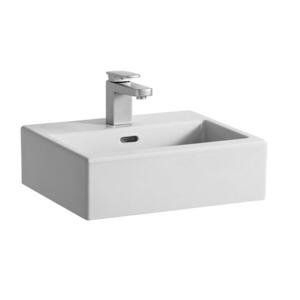 Laufen Living - Umývátko 450x380 mm, s 1 otvorem pro baterii, bílá H8154320001041