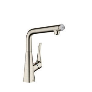 Hansgrohe Metris New - Dřezová baterie, vzhled nerezu 14883800