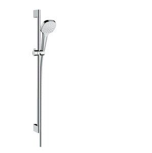 Hansgrohe Croma Select E - Set sprchové hlavice, tyče a hadice, bílá/chrom 26594400
