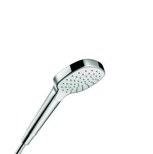 Hansgrohe Croma Select E - Sprchová hlavice EcoSmart 9l/min, bílá/chrom 26815400