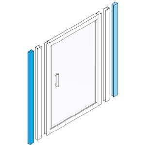 JIKA Cubito Pure - Rozšiřovací profil pro sprchové kouty a sprchové dveře H2912480000151