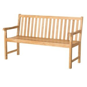 Zahradní lavice CAMBRIDGE teak, šířka 150 cm