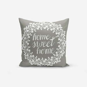 Povlak na polštář s příměsí bavlny Minimalist Cushion Covers Sweet Home, 45 x 45 cm