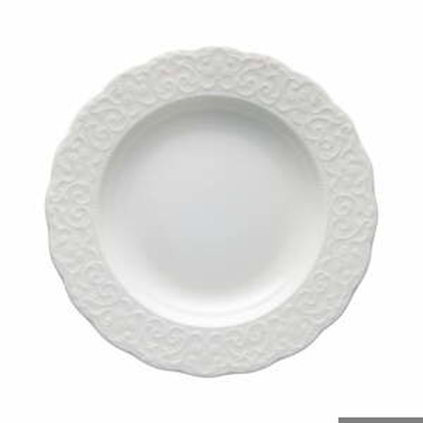 Bílý porcelánový talíř Brandani Gran Gala, ⌀ 22 cm