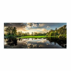 Obraz Styler Glasspik Nature, 50 x 125 cm