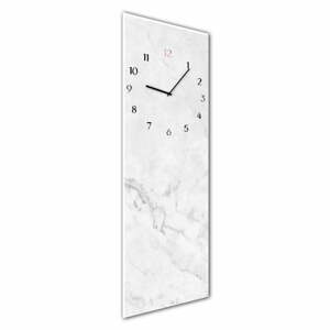 Nástěnné hodiny Styler Glassclock Marble, 20 x 60 cm