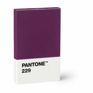 Fialové pouzdro na vizitky Pantone