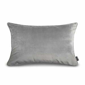 Šedý povlak na polštář WeLoveBeds Silver, 40 x 60 cm