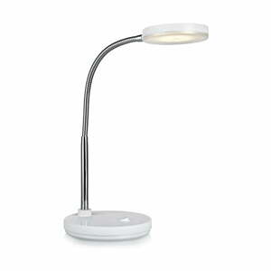 Bílá stolní LED lampa Markslöjd Flex